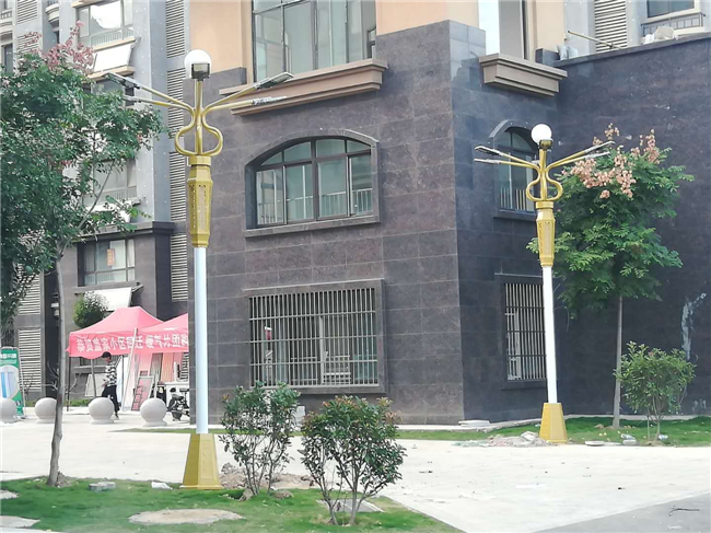 濟南蓋家溝安置區路燈照明案例